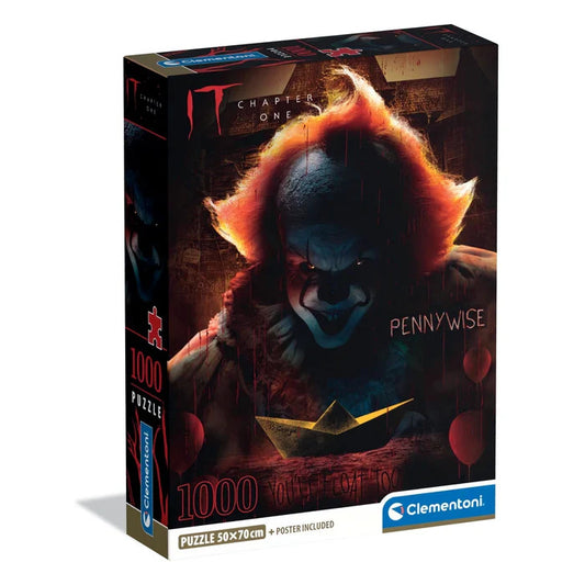 IT Pennywise Clementoni kompaktā puzle 1000 gabali