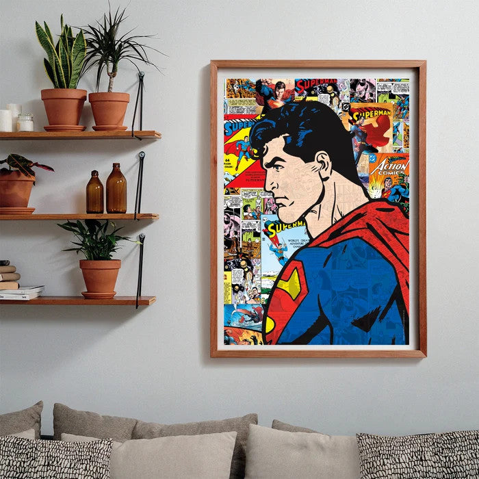 Supermens Komikss 1000 gab. Kompakta puzle Clementoni