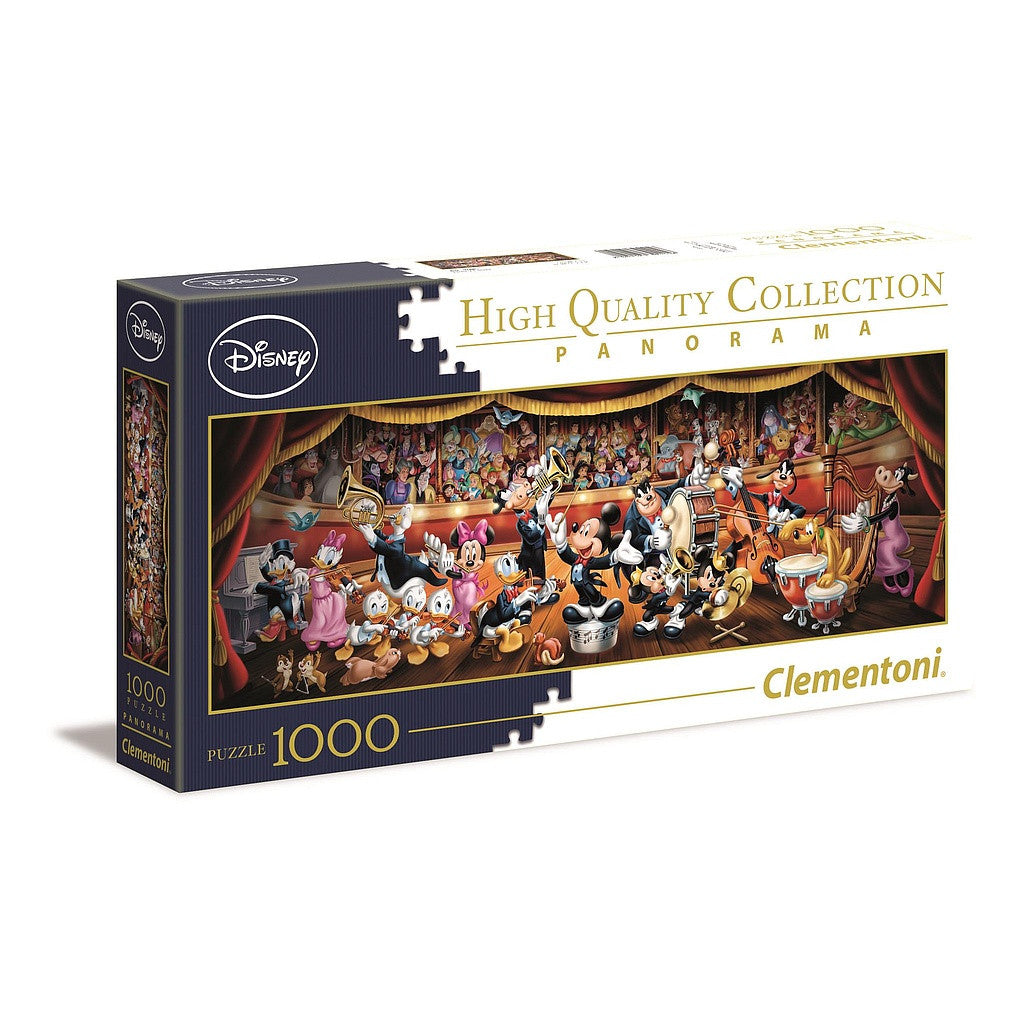Disney Orchestra Classics 1000 daļiņu panorāmas puzle Clementoni