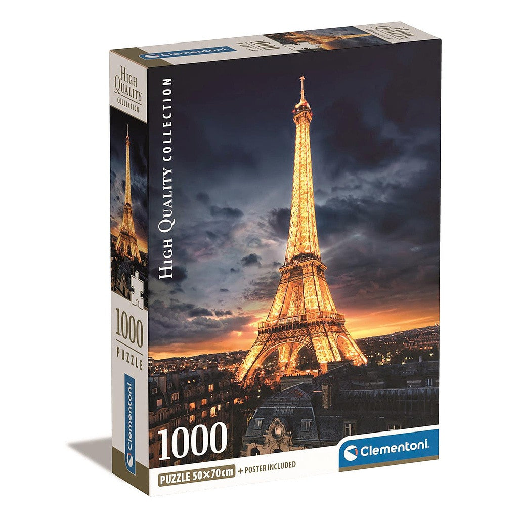 Clementoni "Cities Tour Paris" 1000 gab. puzle