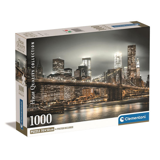 Clementoni 1000 gabalu puzle "Cities Skyline New York"