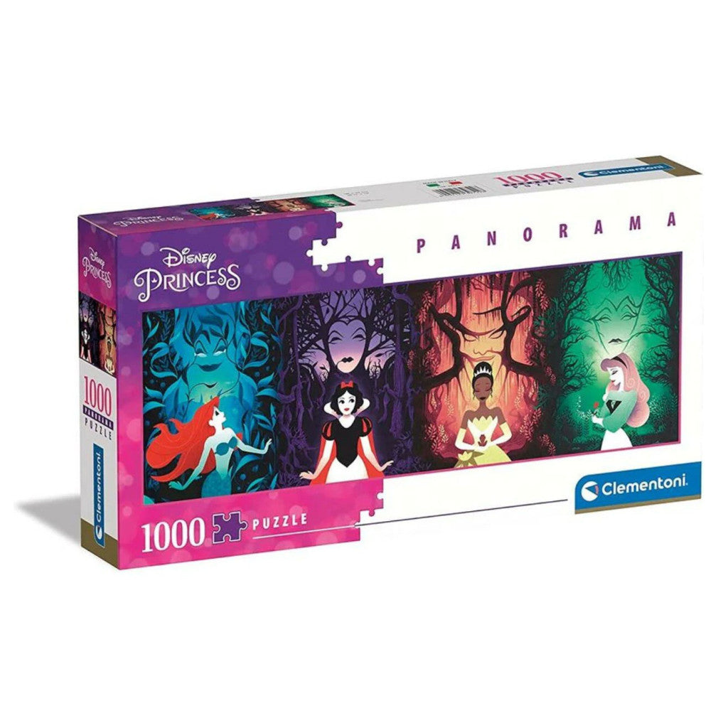 Disney Villains Destinies Disney Princess, Villains 1000 gabalu panorāmas puzle Clementoni