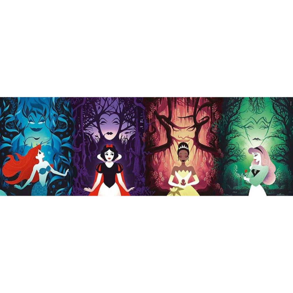 Disney Villains Destinies Disney Princess, Villains 1000 gabalu panorāmas puzle Clementoni