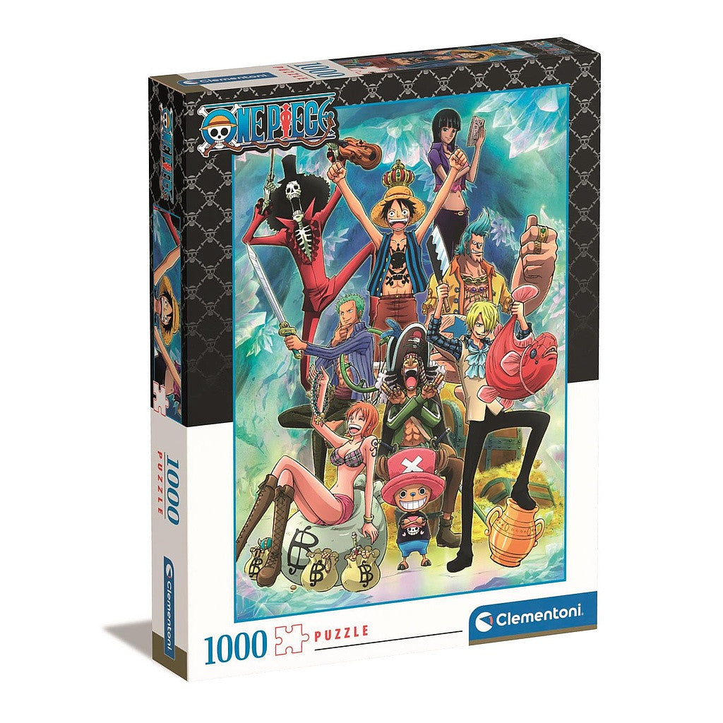 One Piece "Nakama dārgums" 1000 gabalu Clementoni puzle