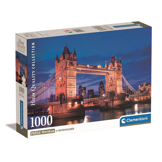 Londonas Tauerbridžas 1000 db-os puzle Clementoni