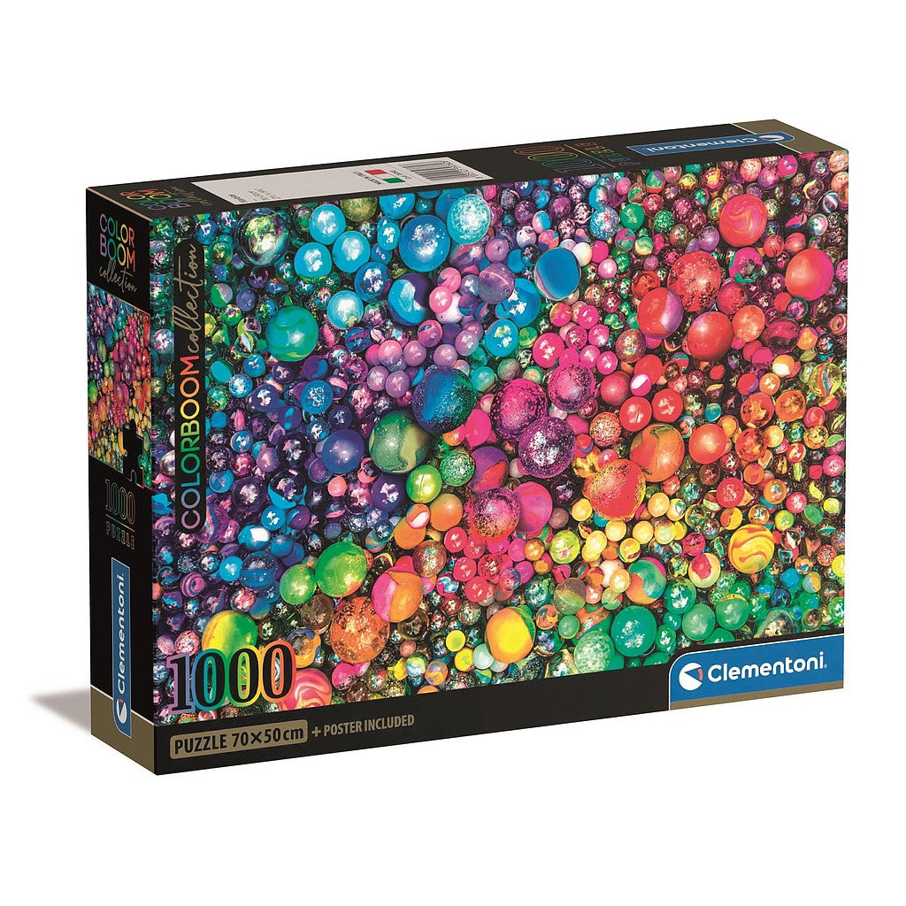 Colour Marv 1000 detaļu kompakta puzle bumbiņām, Clementoni