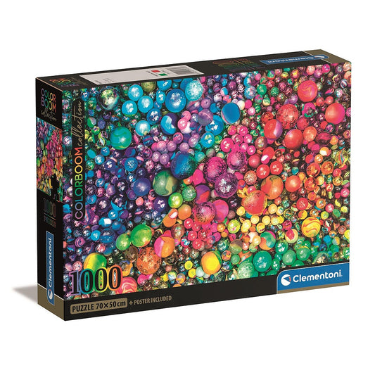 Colour Marv 1000 detaļu kompakta puzle bumbiņām, Clementoni