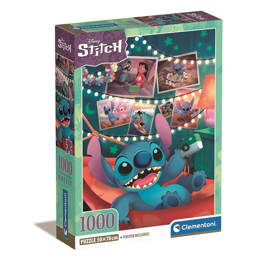 Disney Lilo un Stitch atmiņas Clementoni 1000 gabalu puzle