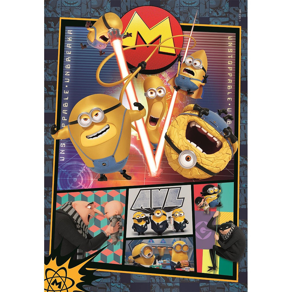 Minions 1000 detaļu kompaktā puzle Clementoni