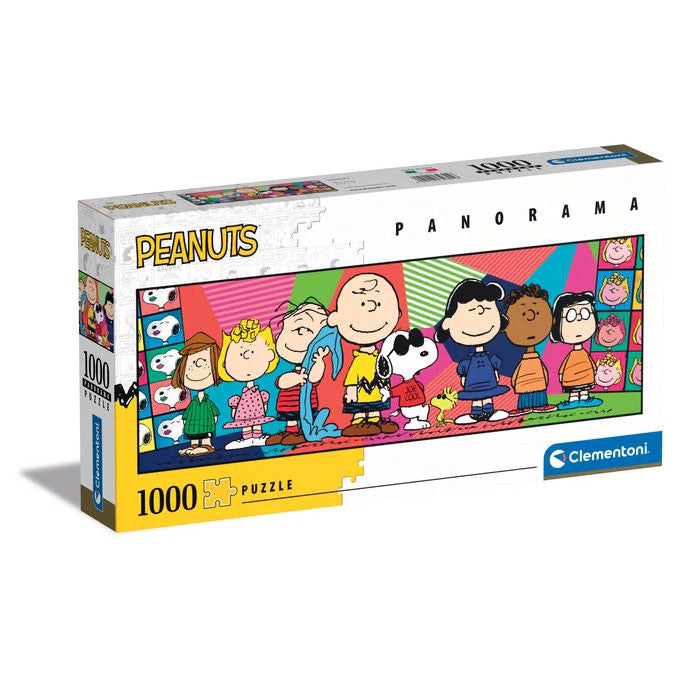 Snoopy uznirstošā 1000 db-os panorāmas puzle Clementoni