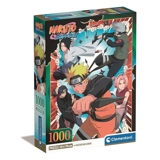 Naruto Ninja Clementoni 1000 gabalu puzle