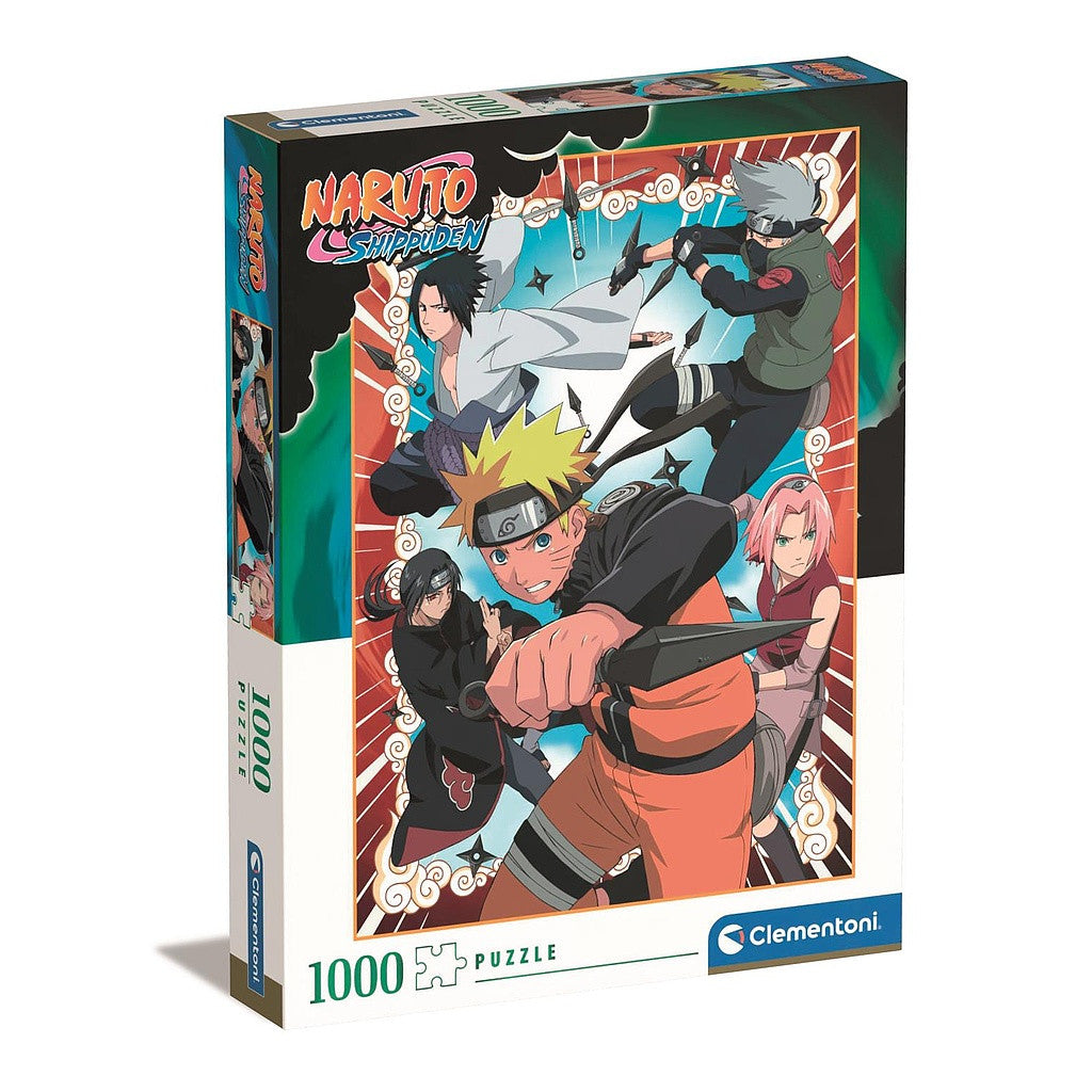 Naruto Ninja Mission 1000 db-os mīkla Clementoni