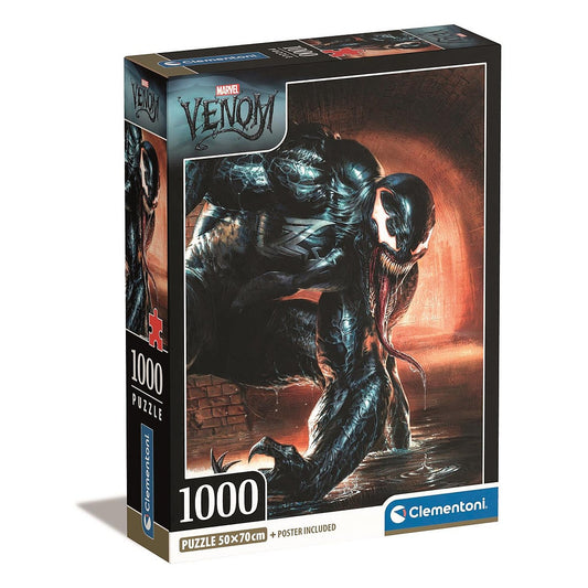 Atriebēji: Venom Marvel 1000 gab. kompaktā puzle Clementoni