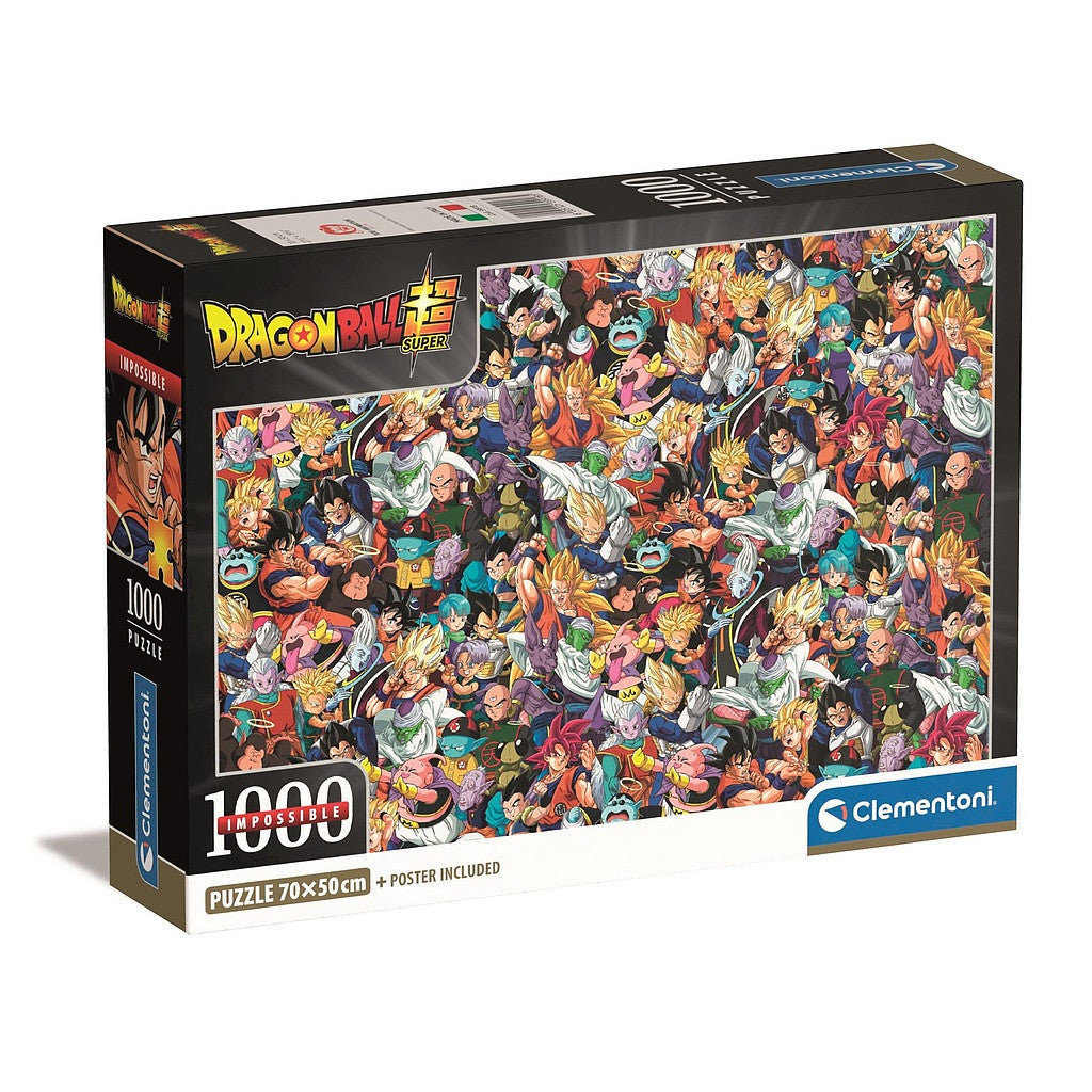 Dragon Ball Impossible 1000 db-os puzle Clementoni