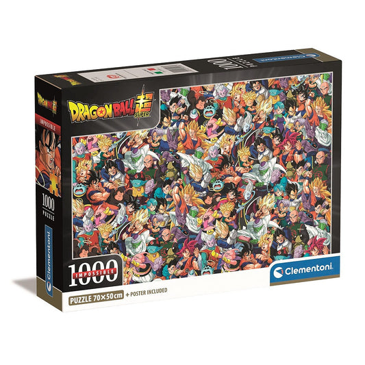 Dragon Ball Impossible 1000 db-os puzle Clementoni