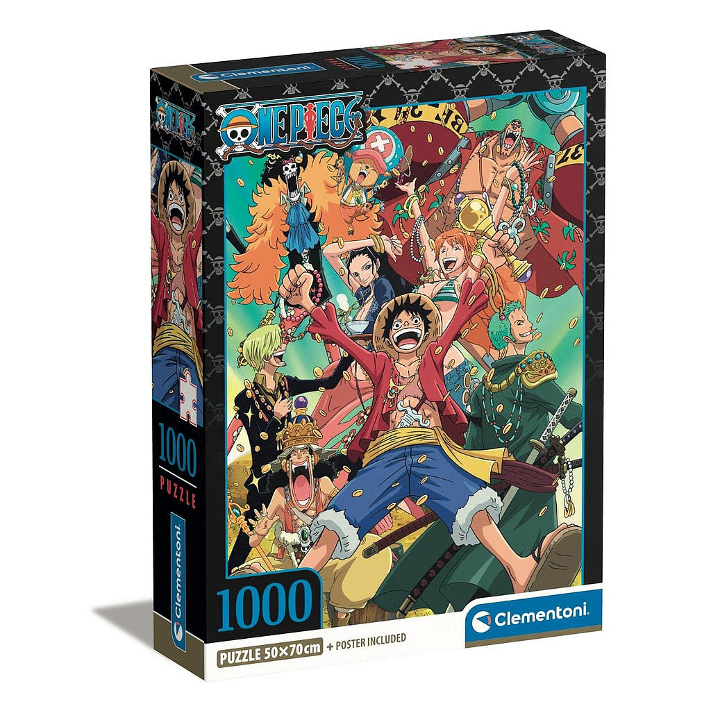 One Piece Treasure Clementoni 1000 gabalu puzle