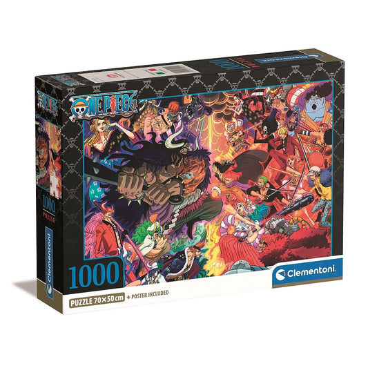 One Piece Wano Country Arc 1000 db-os puzle Clementoni