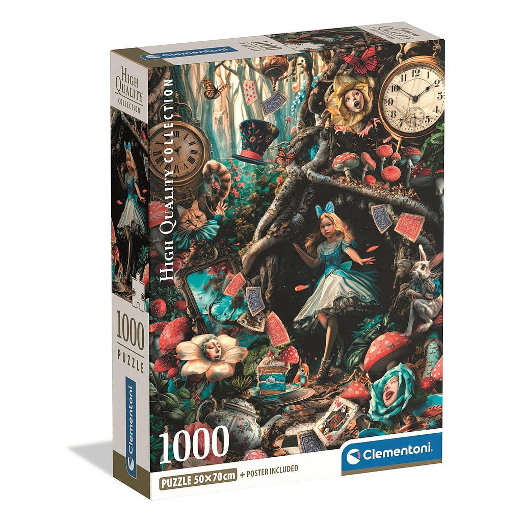 Clementoni "Colour Another Day Wonderland" 1000 detaļu kompaktā puzle