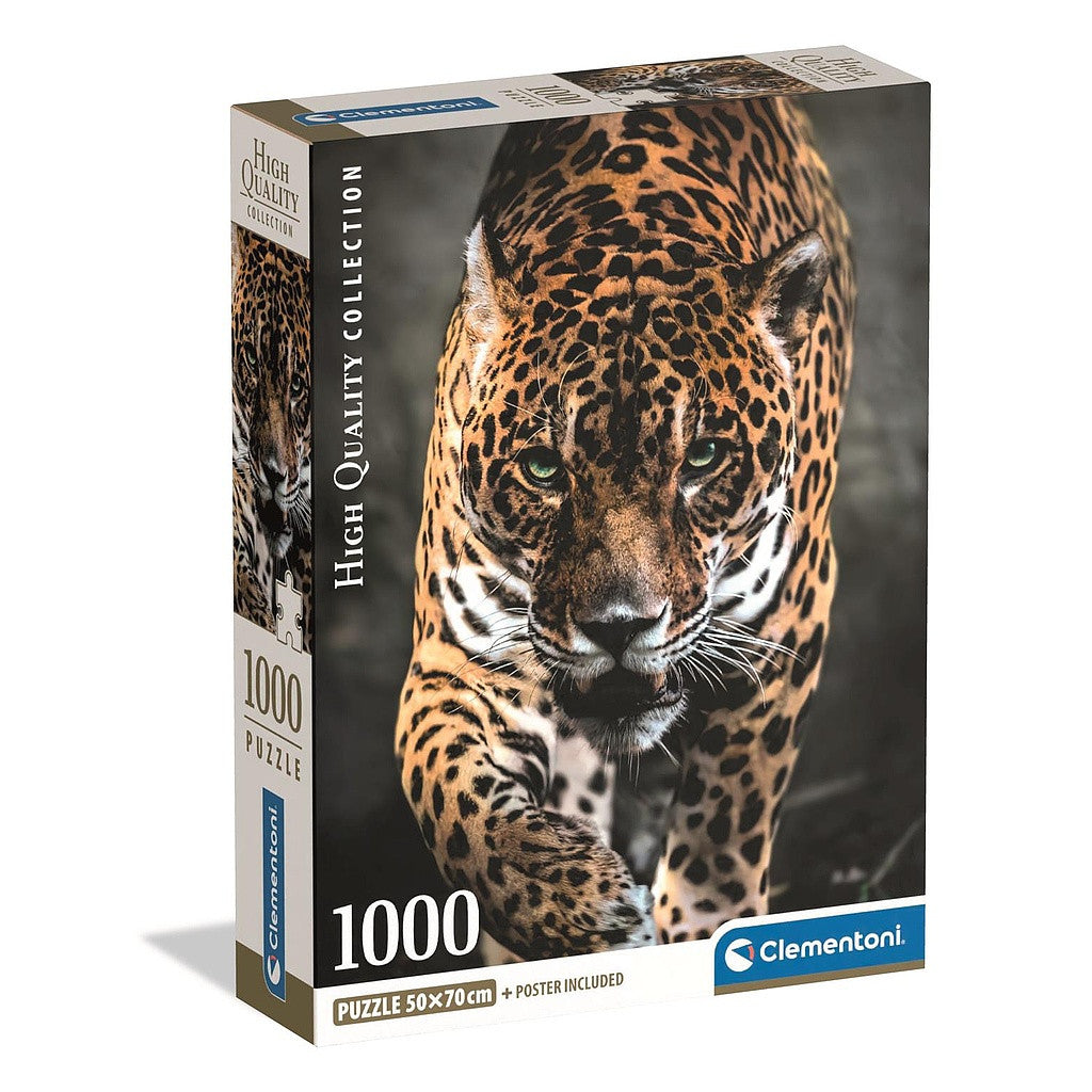 Dzīvnieki Jaguāra pastaiga 1000 gabalu puzle Clementoni