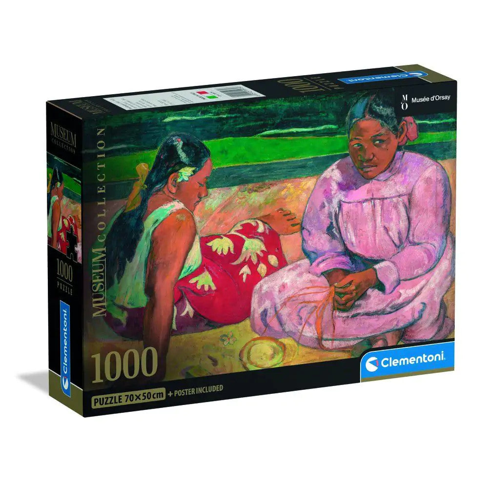 Art Gauguin Tahiti Women 1000 detaļu kompaktā puzle Clementoni