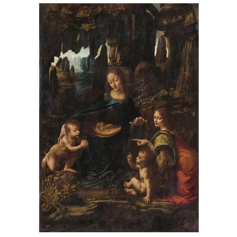 Art Da Vinci Rocky Madonna 1000 gabalu kompakta puzle Clementoni