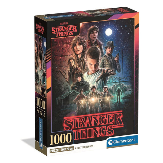 Clementoni puzle "Stranger Things: The Beginning" (1000 gabali), kompakta