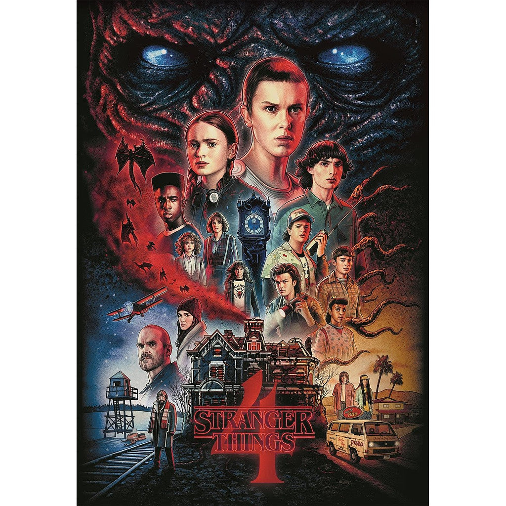Stranger Things: Darkness Rises 1000 gabalu Clementoni puzle, kompakta