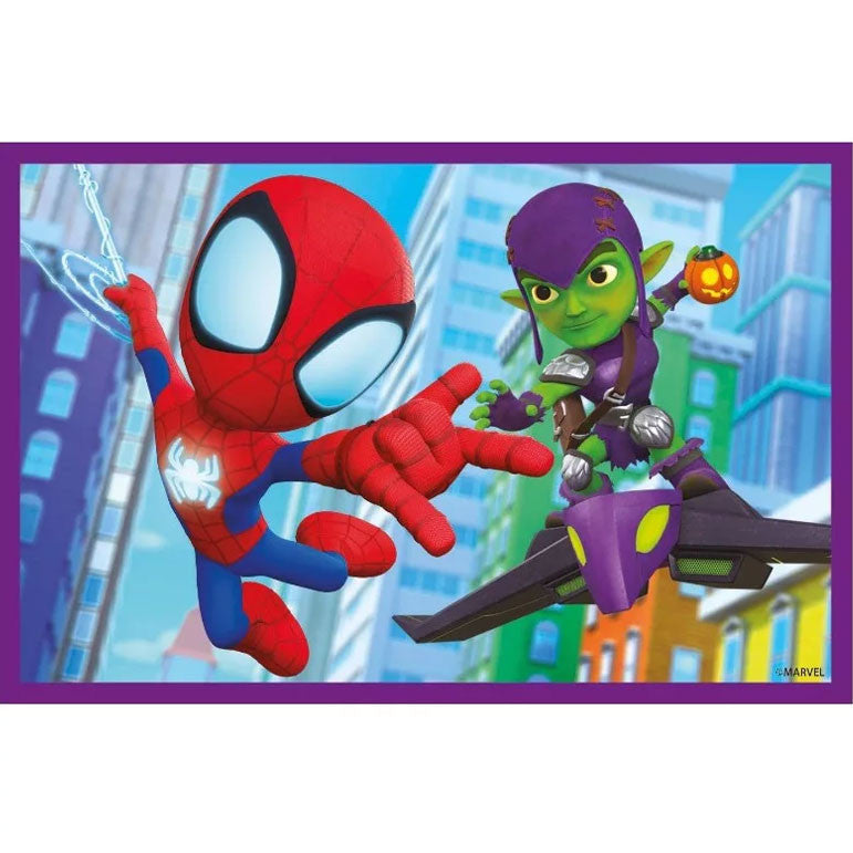 P√≥kember Spidey mesekocka 6 db-os Clementoni