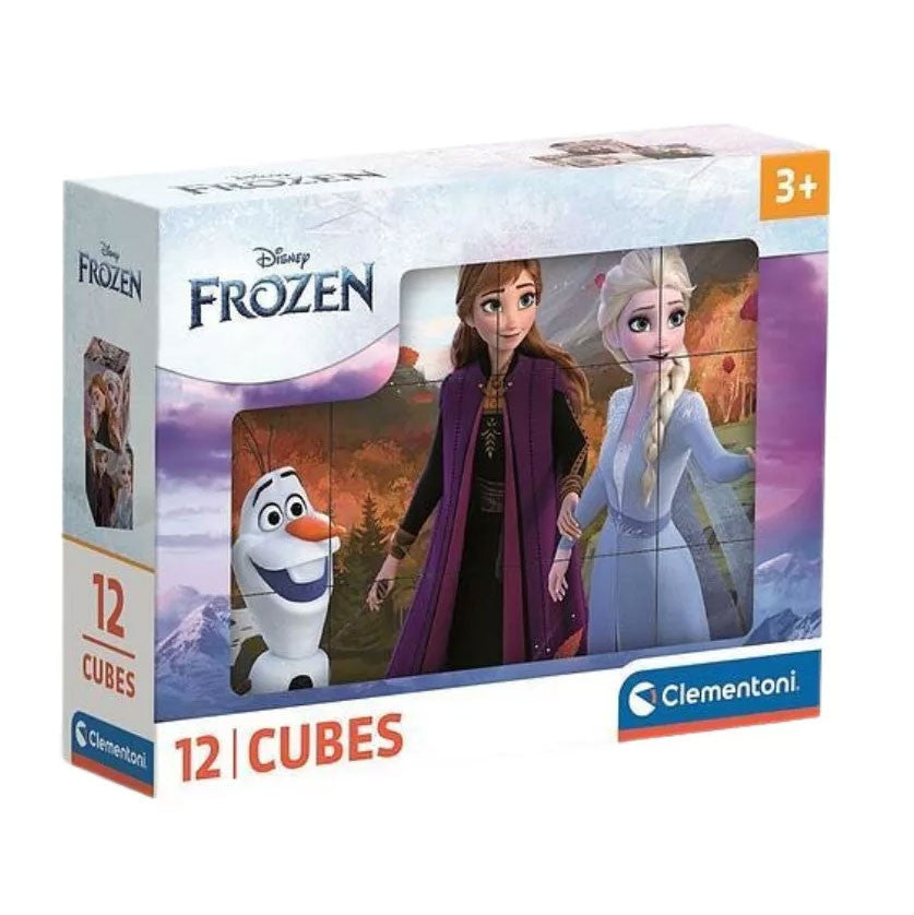 Disney Ledus sirds pasaku kubiņu komplekts 12 gab. Clementoni
