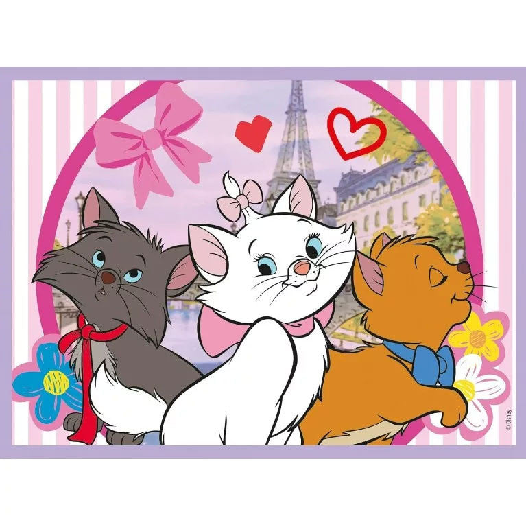 Disney Classics svītrainā rāmja 12 daļu stāstu kubs Clementoni
