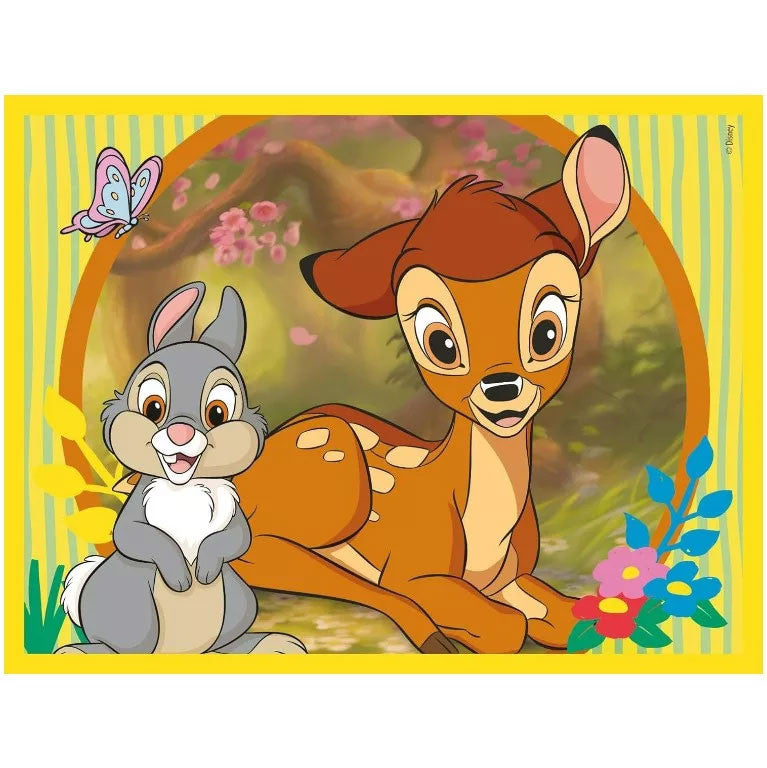 Disney Classics svītrainā rāmja 12 daļu stāstu kubs Clementoni