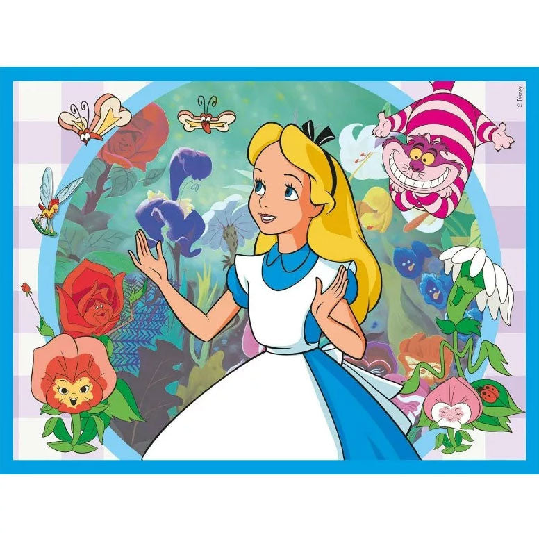Disney Classics svītrainā rāmja 12 daļu stāstu kubs Clementoni