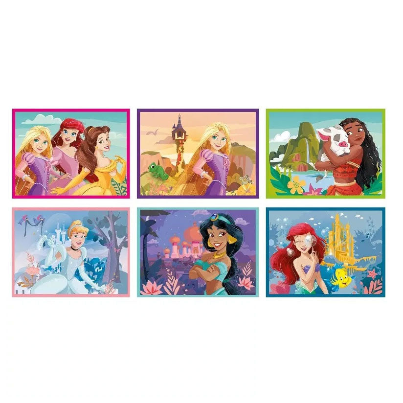 Disney Princess Happy Space pasaku kubs 12 gabali Clementoni
