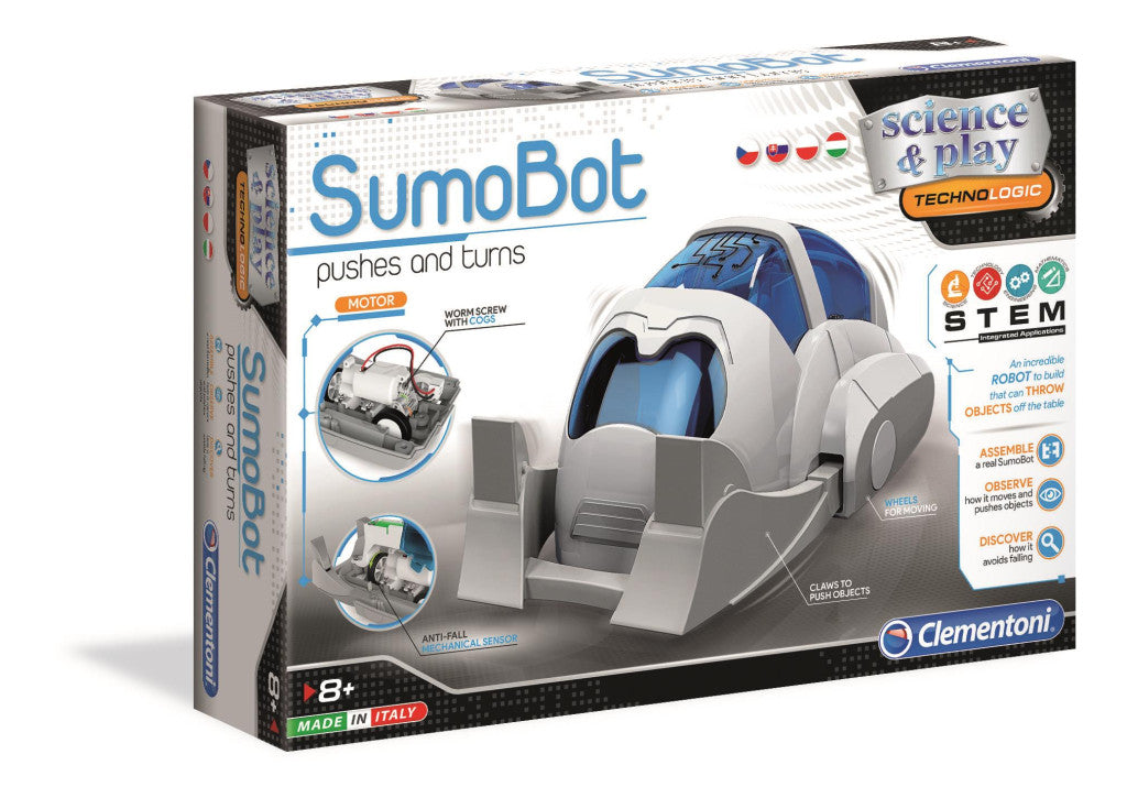 Robots SumoBot Clementoni konstruktora rotaļlieta