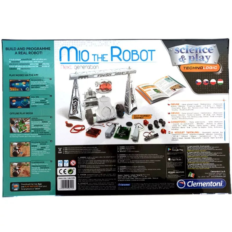 Robots Mio, robots, programmējama rotaļlieta Mio, Clementoni
