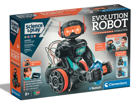 Robot Evolution Robot Programmējama Rotaļlietu Evolution Clementoni