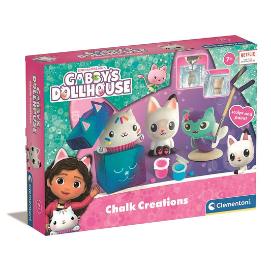 Gabby's Dollhouse Krāsojams ģipša liešanas radošais komplekts Clementoni