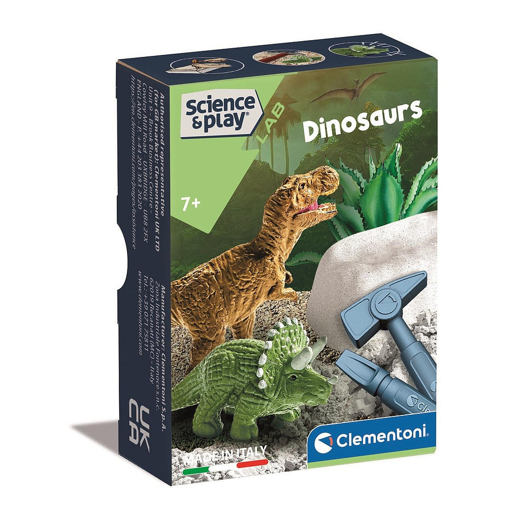 Dinozauru zinātnes mini pētnieku komplekts Clementoni