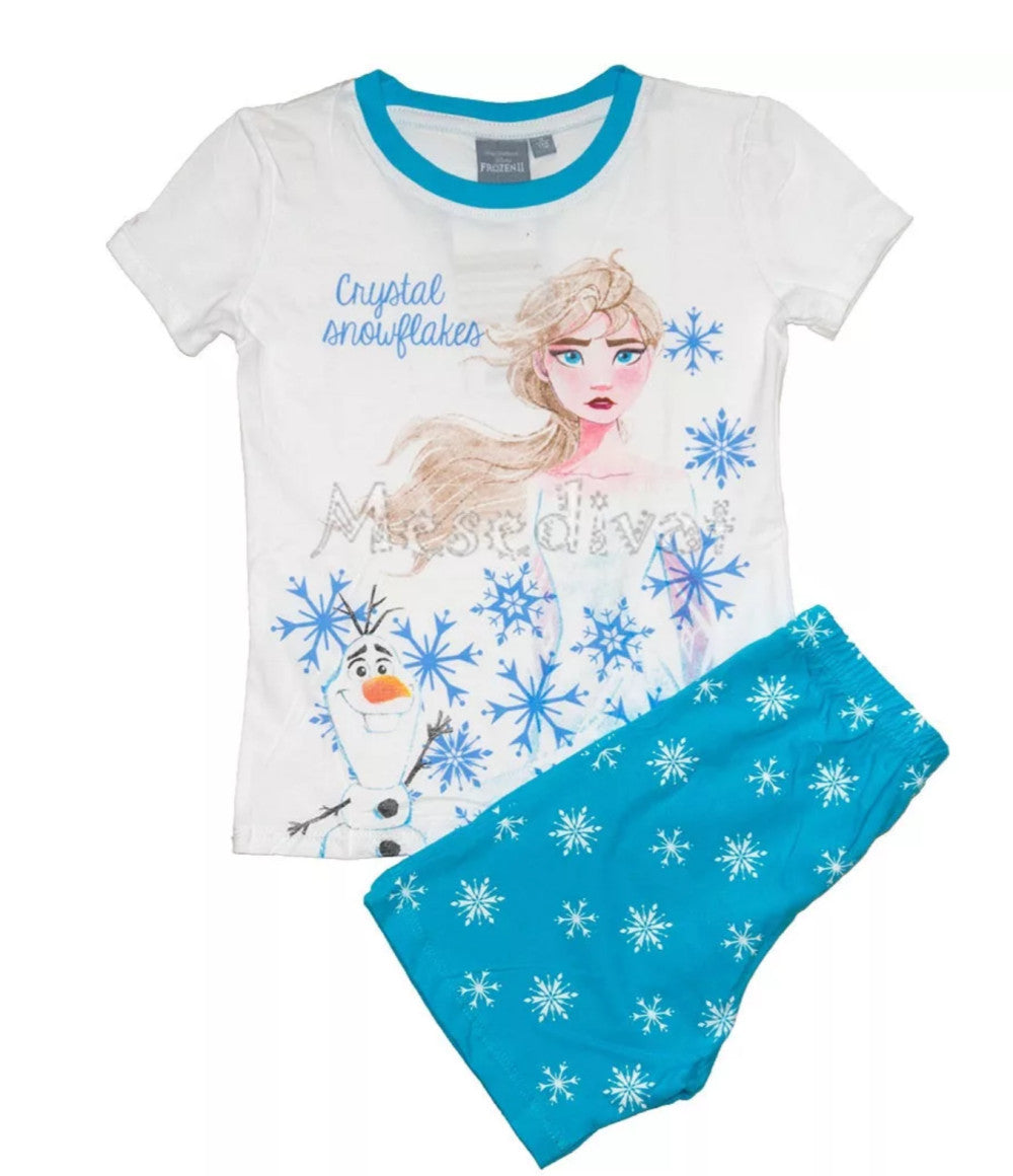 Disney Frozen bērnu īsā pidžama 3-8 gadi