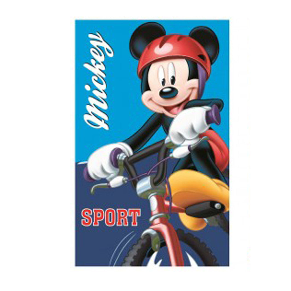 Disney Mickey sportiski zils roku dvielis, sejas dvielis, 35x65cm dvielis