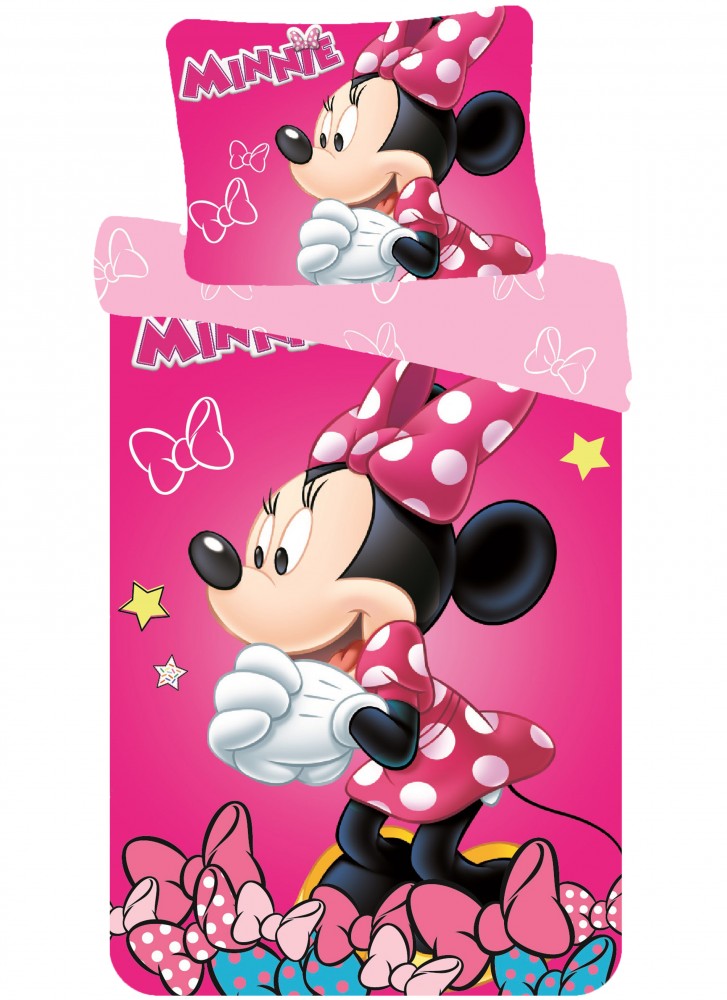 Disney Minnie Impressed gultasveļas komplekts 140–200 cm, 70–90 cm
