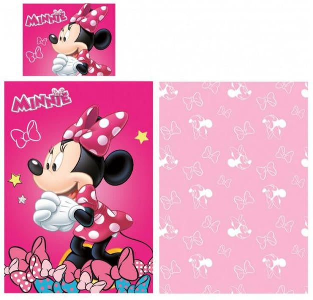 Disney Minnie Impressed gultasveļas komplekts 140–200 cm, 70–90 cm