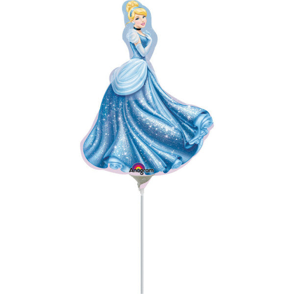Disney Princess Cinderella mini folijas balons 33 cm (WP)