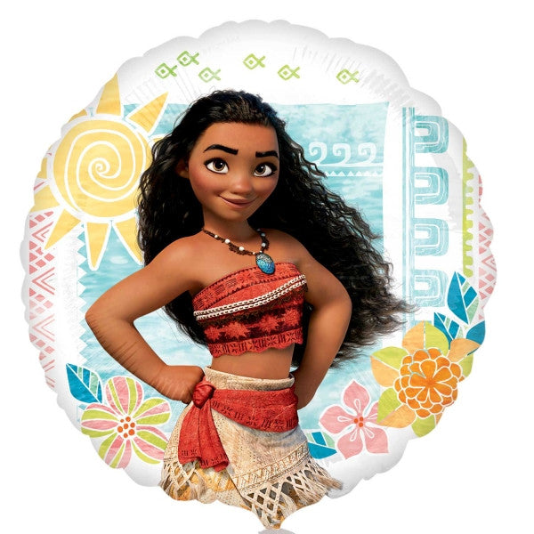 Disney Vaiana vasaras folijas balons 43 cm