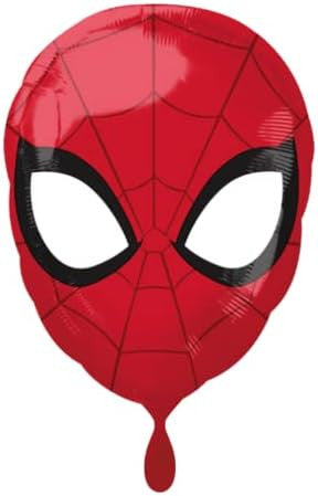 Folijas balons "Zirnekļcilvēka galva" 43 cm
