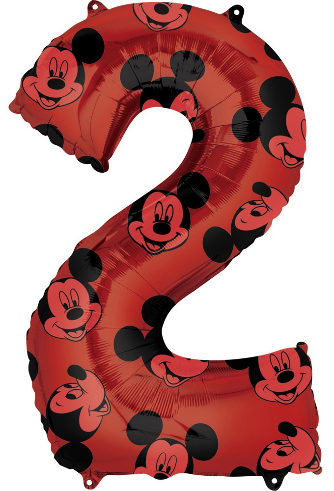 Disney Mickey Red f√≥lia lufi 2-es 66 cm
