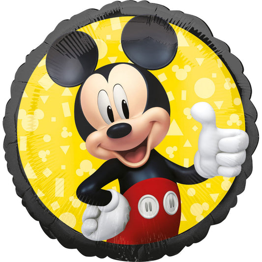 Disney Mikijs Mūžīgi Dzeltens F√≥lia lufi 43 cm