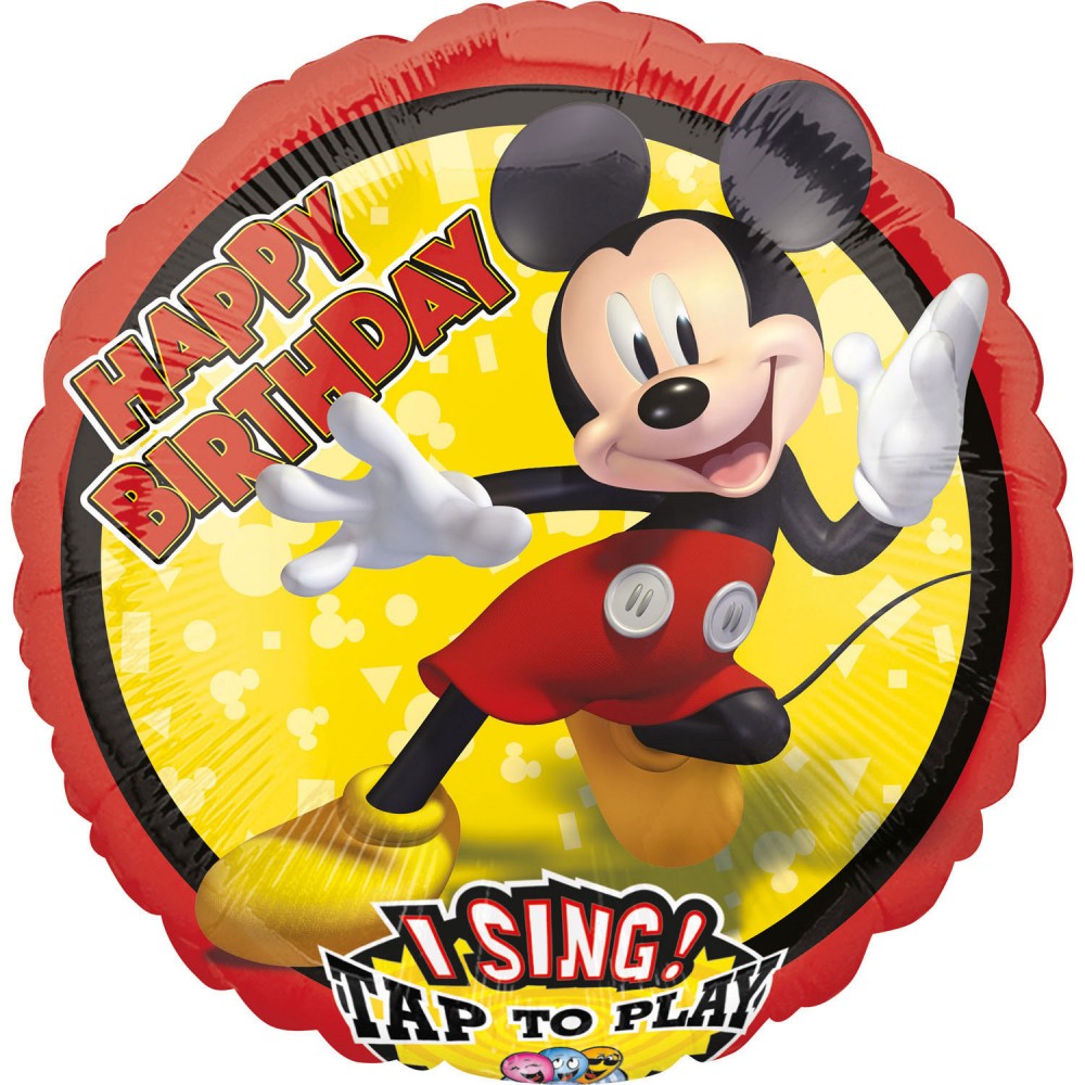 Disney Mikija muzikālais folijas balons 71 cm