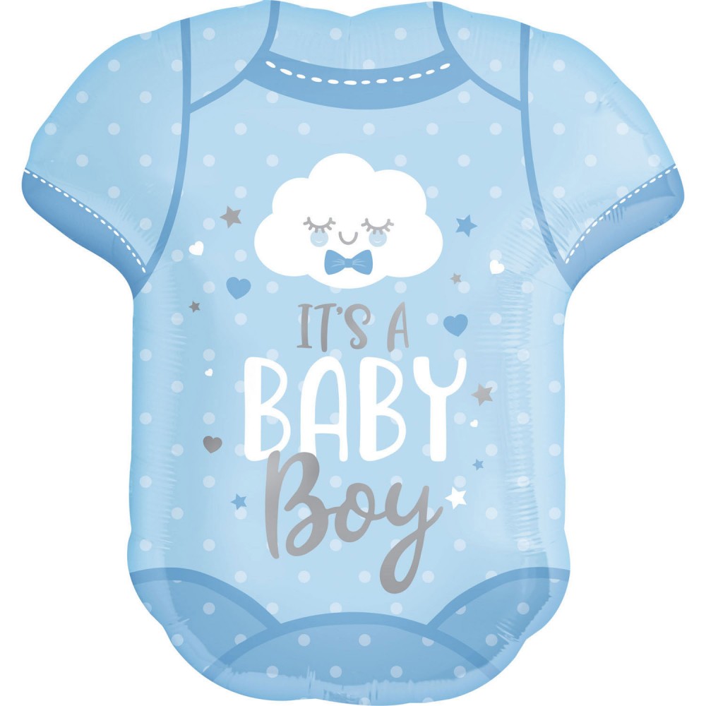 Folijas balons "Baby Baby Boy" 60*55 cm
