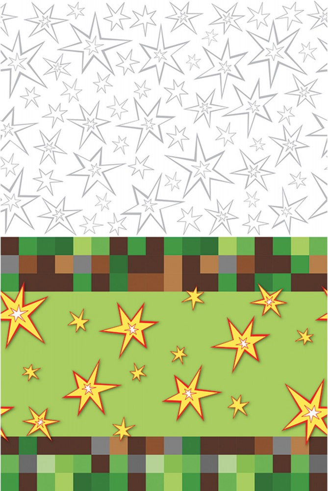 Party Boom TNT plastmasas galdauts 137x243 cm